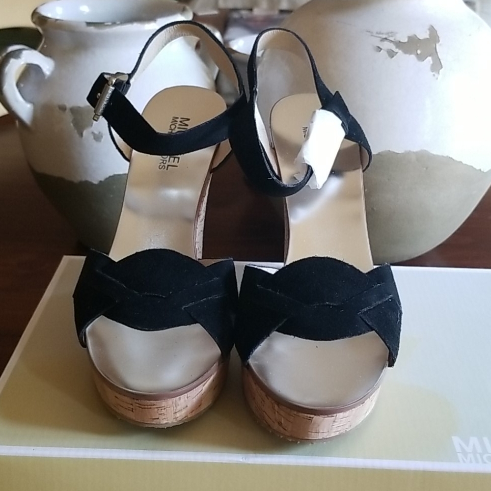 Michael Kors Cork Wedges